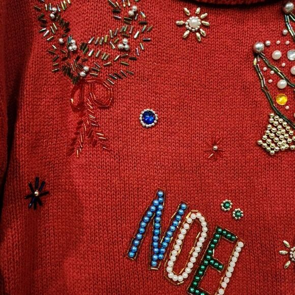 Victoria Jones Ugly Christmas/Holiday Sweater - Picture 10 of 14